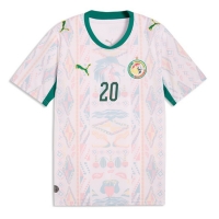 Camiseta Senegal Habib Diallo #20 Primera Equipación Replica Mundial 2026 mangas cortas